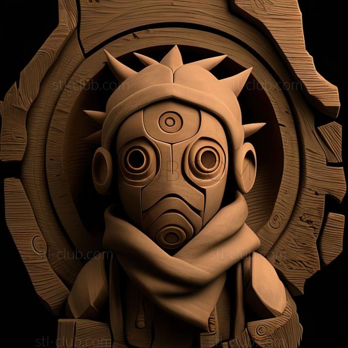 3D model Jirobo from Naruto (STL)